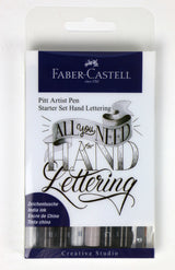 Handlettering sæt Faber-Castell 8 penne