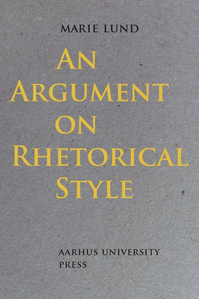 An argument on rhetorical style