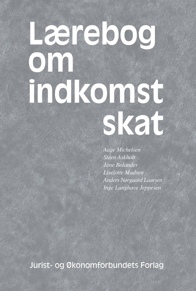 Lærebog om indkomstskat