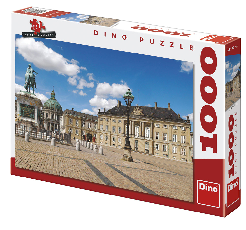 Puslespil 1000 brikker assorteret