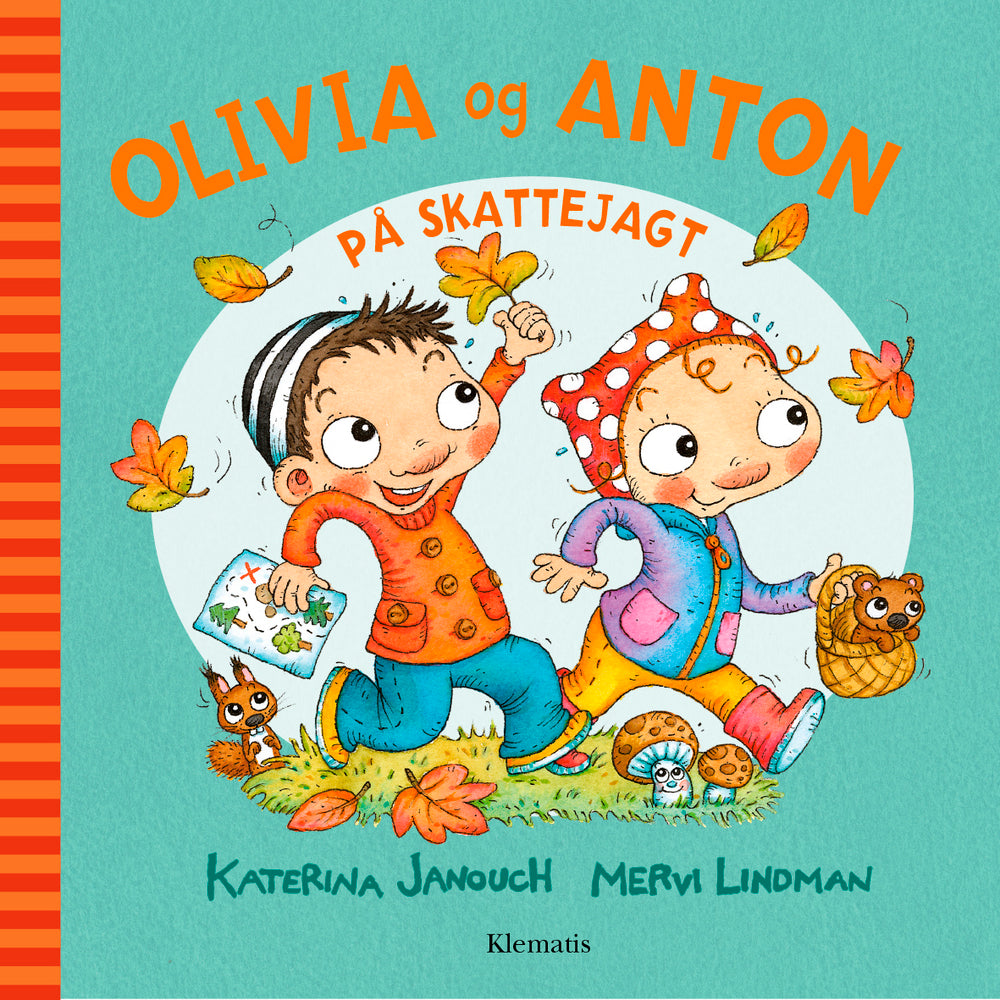Olivia og Anton på skattejagt