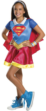 DC SUPERHERO GIRLS DRAGT STR. L/7-8 ÅR