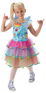 RAINBOW DASH DELUXE DRAGT STR. M/5-6 ÅR