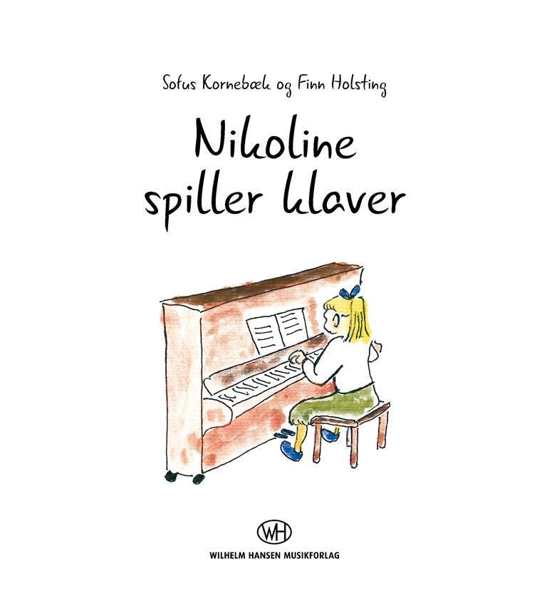 Nikoline spiller klaver