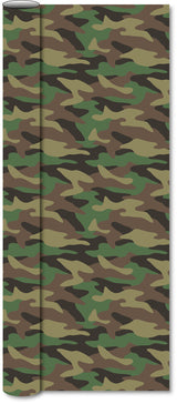Bogbind/gavepapir camouflage i pixel 70cmx2m 80 g