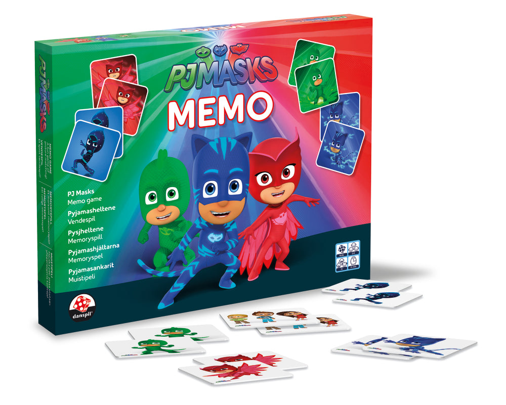 Pj masks memo game