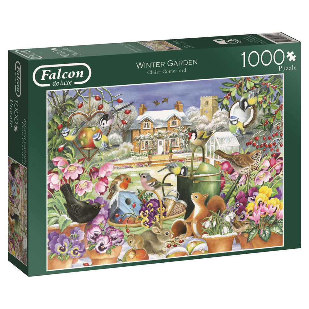Puslespil winter garden 1000 brikker