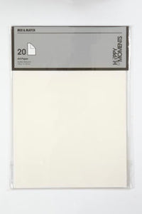 PAPIR RÅHVID A4 100G 20 ARK