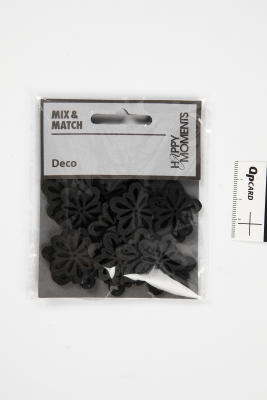 BLOMST DIA 27MM SORT 20STK