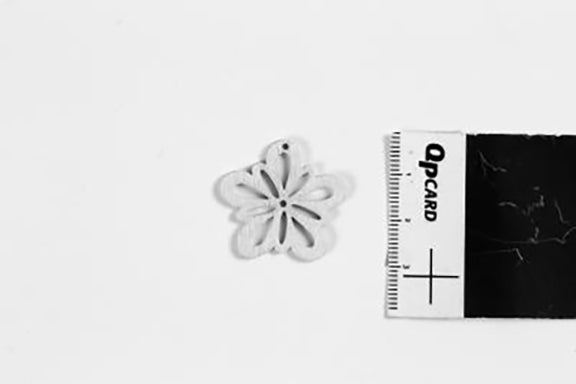 BLOMST DIA 27MM RÅHVID 20STK