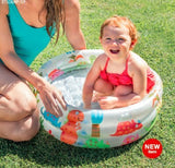 3-ring baby pool dinosaur