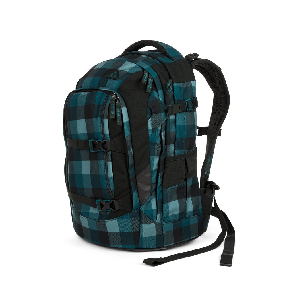SKOLETASKE SATCH PACK BLUE BYTES