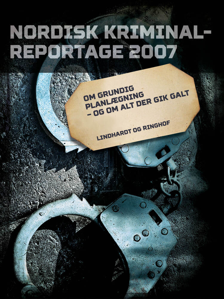 Om grundig planlægning - og om alt der gik galt