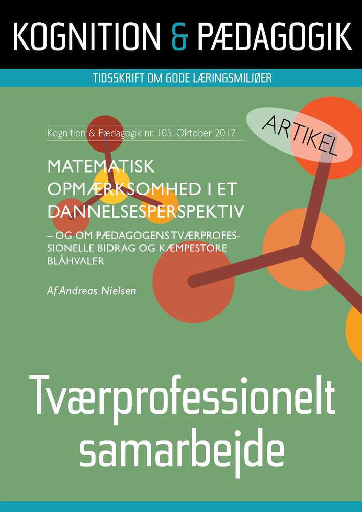 Matematisk opmærksomhed i et dannelsesperspektiv