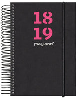 STUDIEKALENDER MAY. 18/19 A5 UGE ÅR BLACK