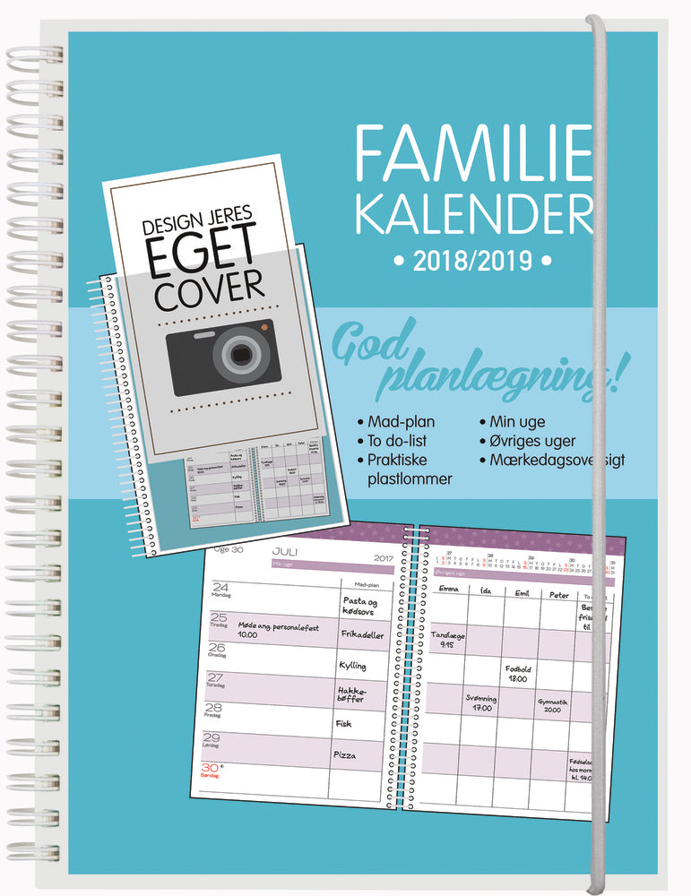 STUDIEKALENDER MAY. 18/19 FAMILIENS A5 UGE