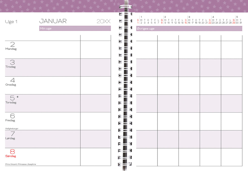 STUDIEKALENDER MAY. 18/19 FAMILIENS A5 UGE