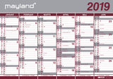 KÆMPEKALENDER MAY. 18/19 2X6 MDR. PAPIR