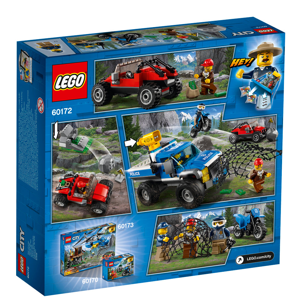 60172 LEGO CITY JAGT PÅ GRUSVEJEN