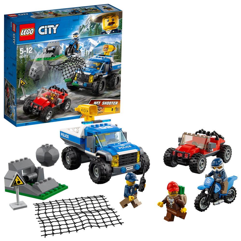 60172 LEGO CITY JAGT PÅ GRUSVEJEN