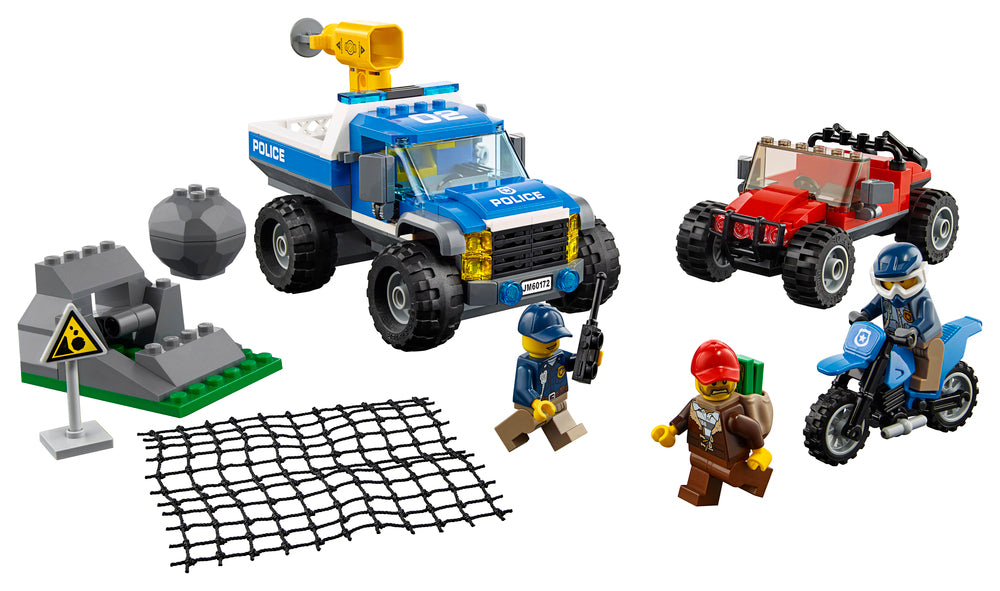 60172 LEGO CITY JAGT PÅ GRUSVEJEN