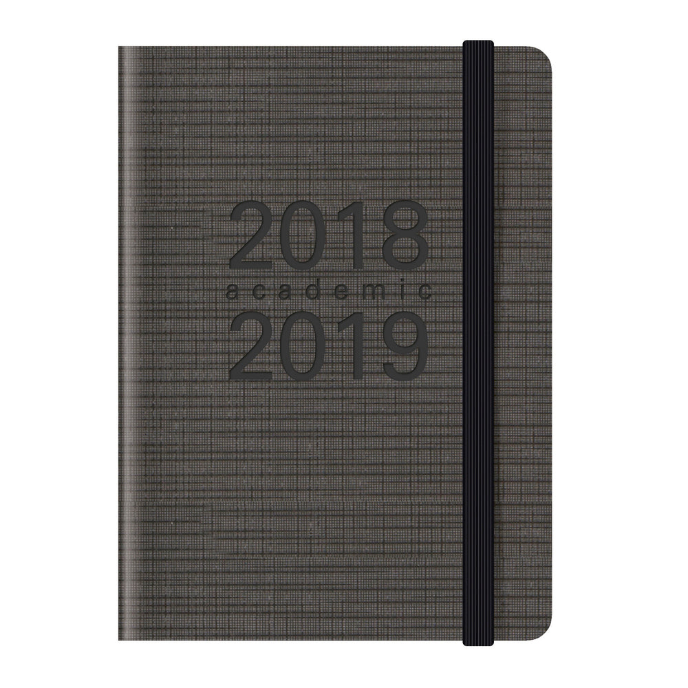 STUDIEKALENDER LETTS MEMO A6 SORT UGE 18/19