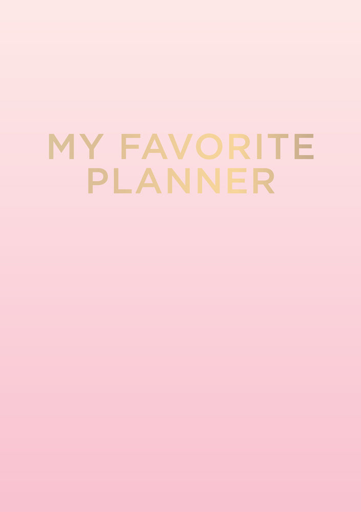 My favorite planner