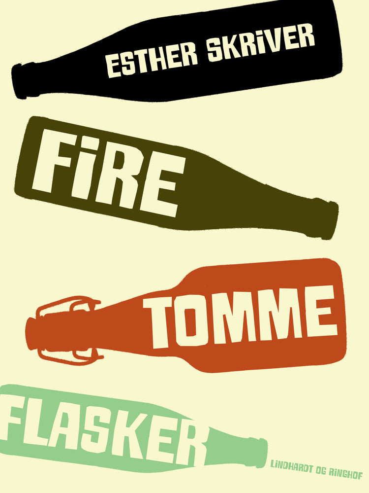 Fire tomme flasker