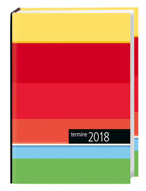 Streifen Kalenderbuch 2018
