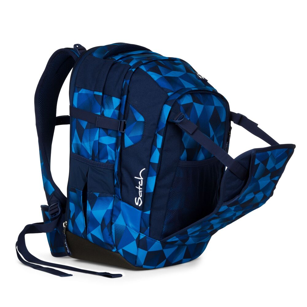 Skoletaske Satch match blue crush