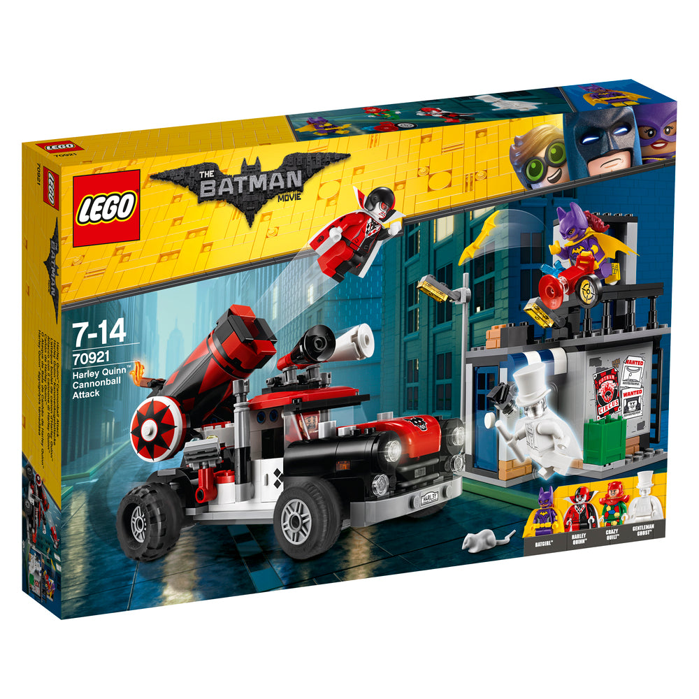 70921 LEGO Batman Harley Quinn kanonkugleangreb