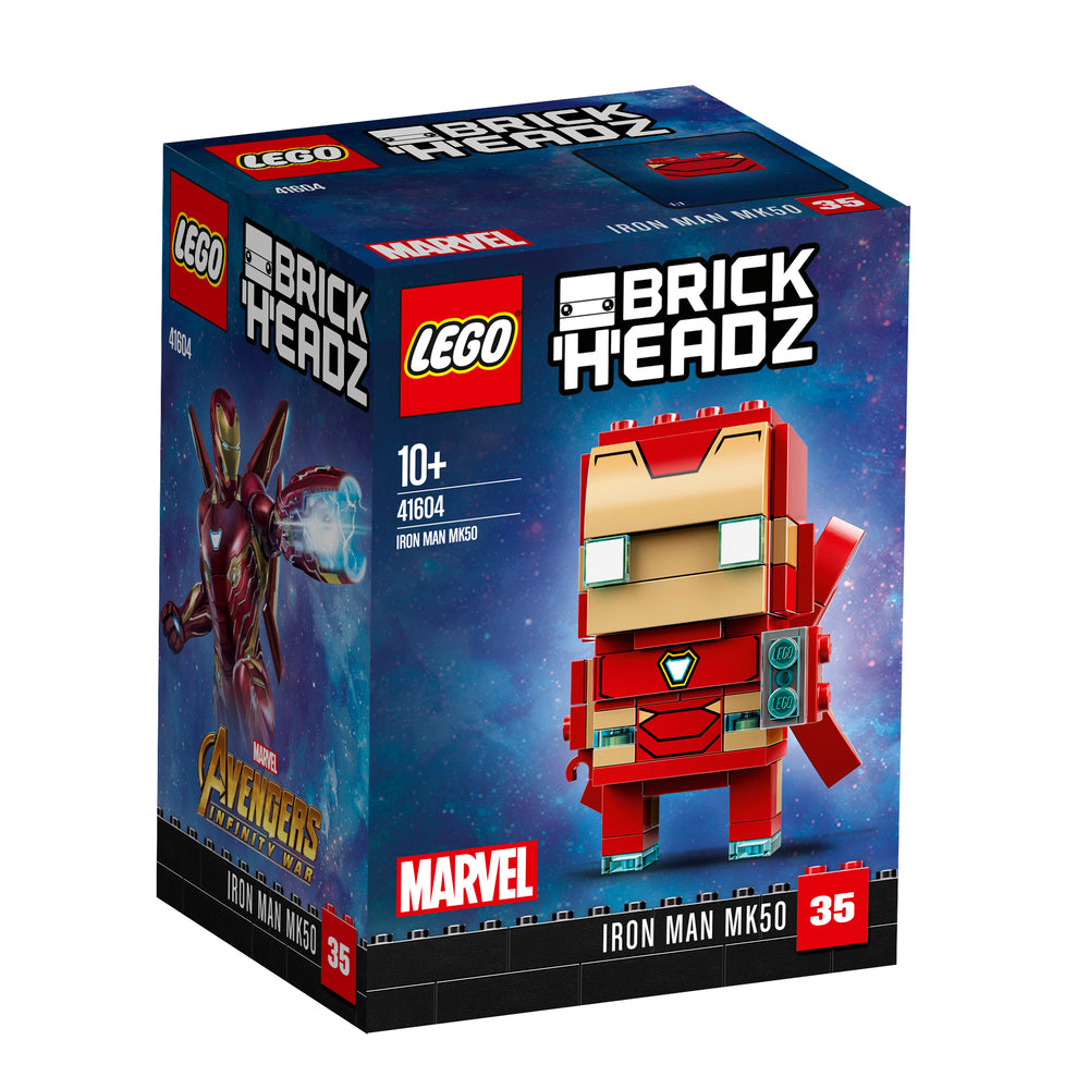41604 LEGO41604 LEGO BRICKHEADZ IRON MAN MK50