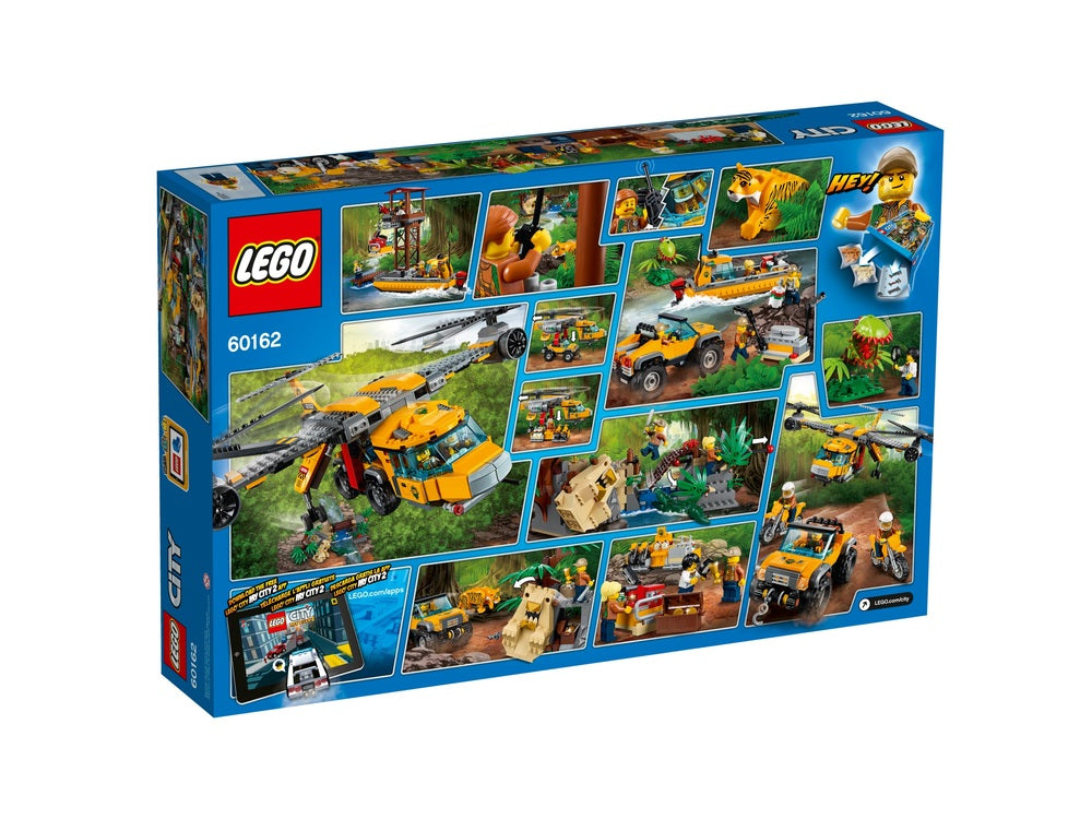 60162 LEGO CITY JUNGLENEDKASTNINGSHELIKOPTER