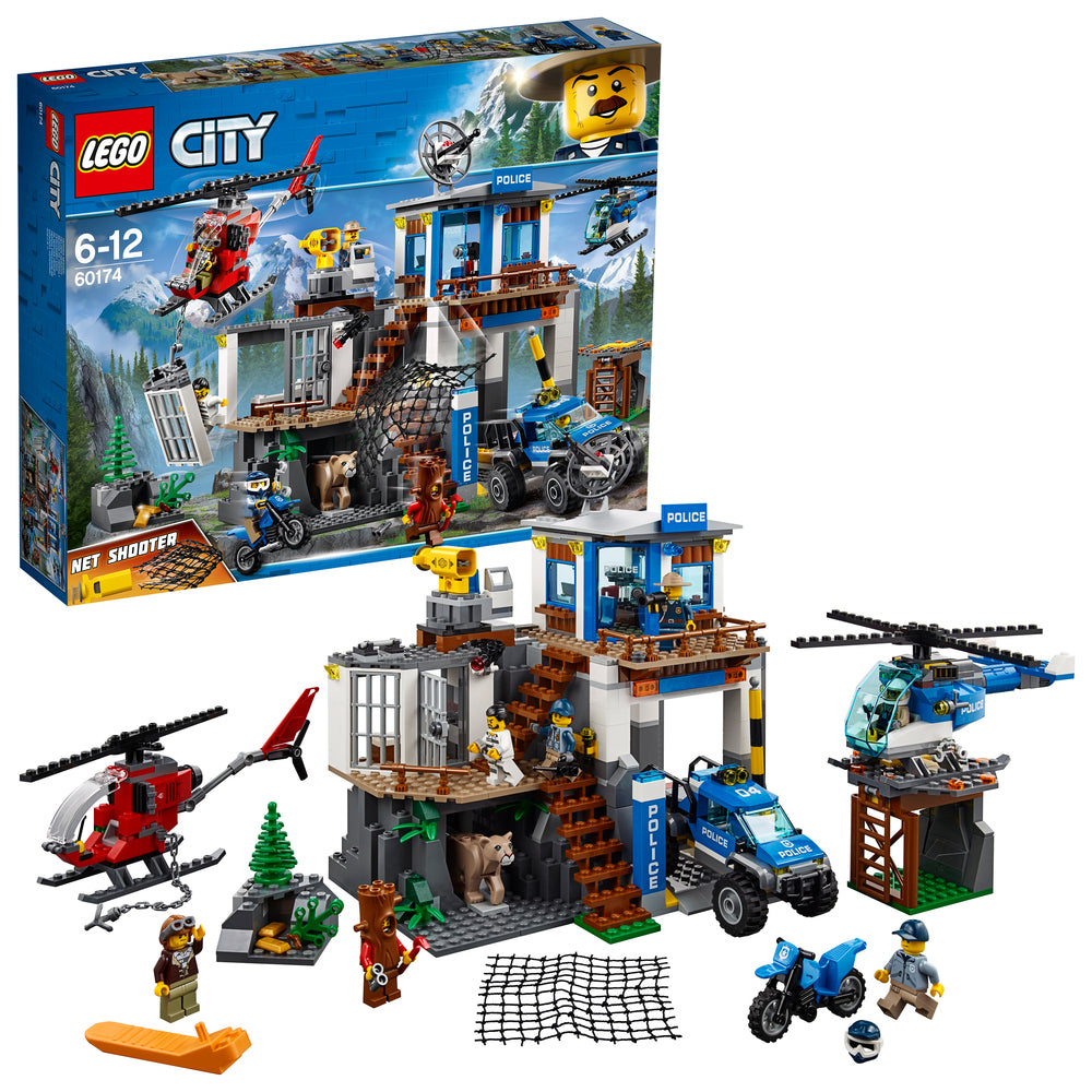 60174 LEGO CITY BJERGPOLITIETS HOVEDKVARTER