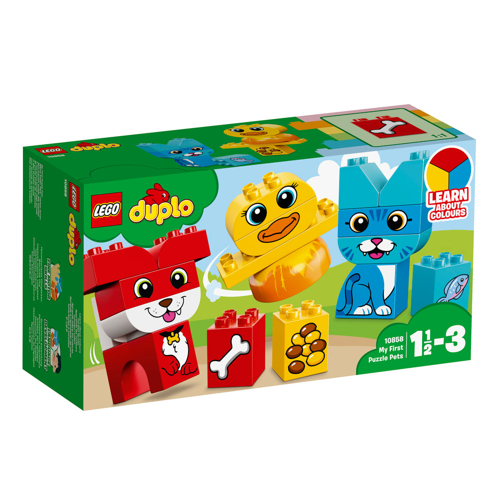 10858 LEGO DUPLO MINE FØRSTE PUSLERIER – KÆLEDYR
