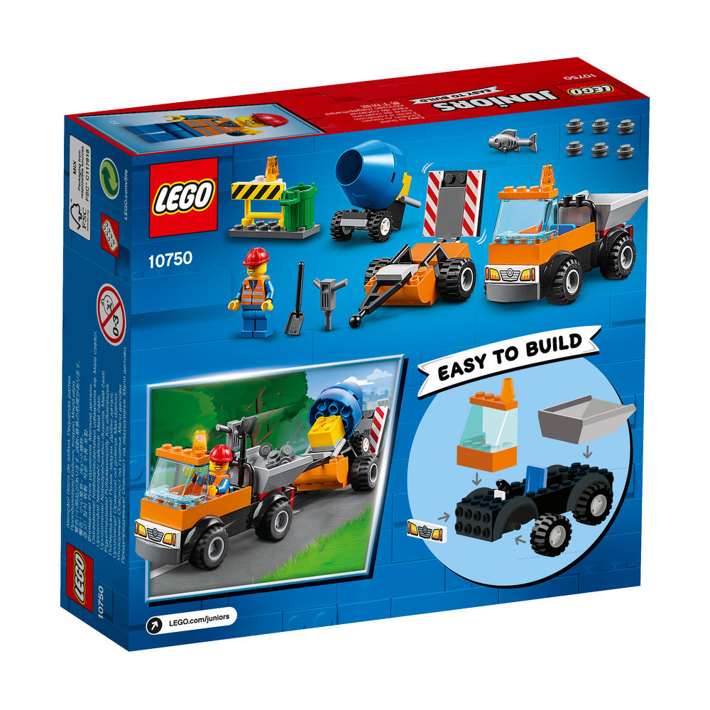 10750 LEGO Juniors Vejarbejdsvogn