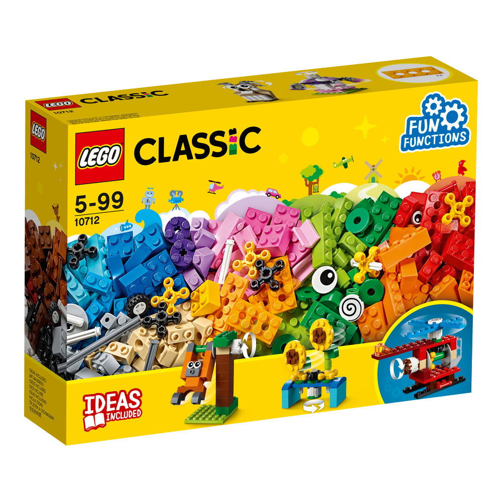 10712 LEGO Classic Klodser og tandhjul
