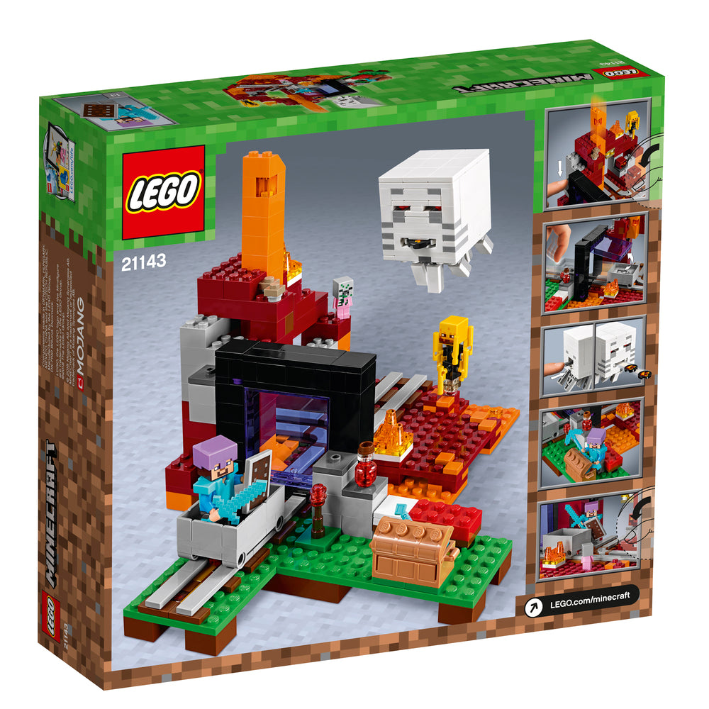 21143 LEGO Minecraft Netherportalen