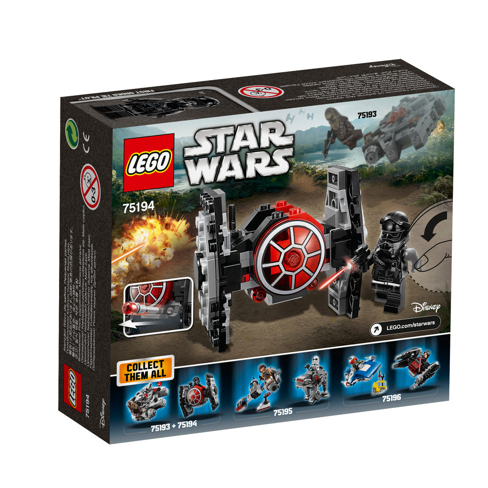 75194 LEGO Star Wars Den første ordens tie-jager microfighte