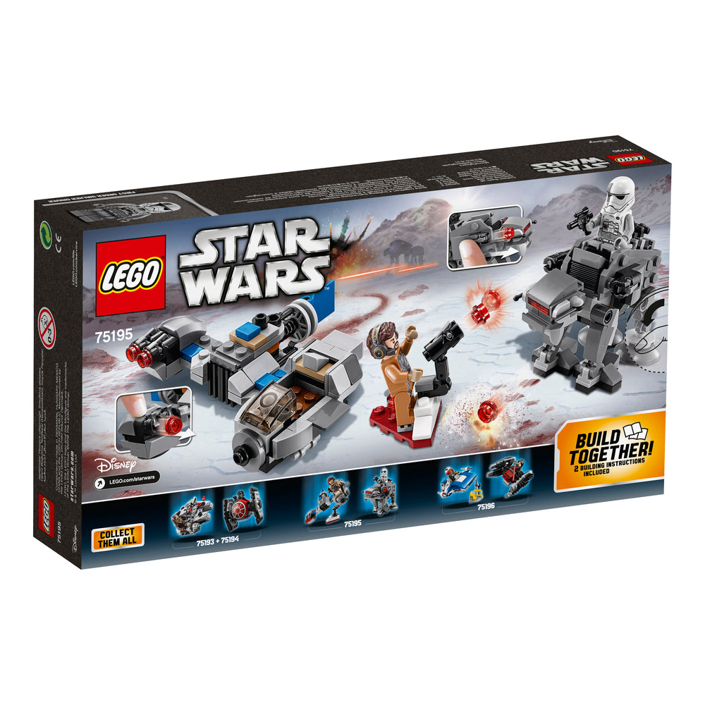 75195 LEGO Star Wars Skispeeder mod den første ordens ganger