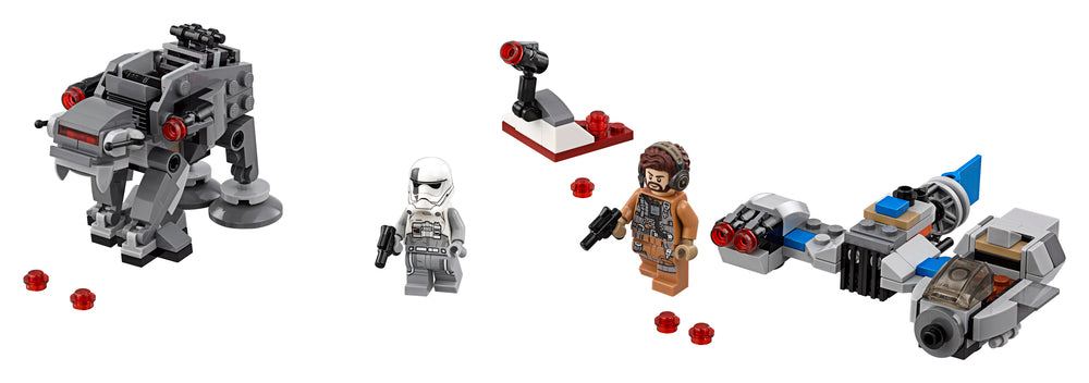 75195 LEGO Star Wars Skispeeder mod den første ordens ganger