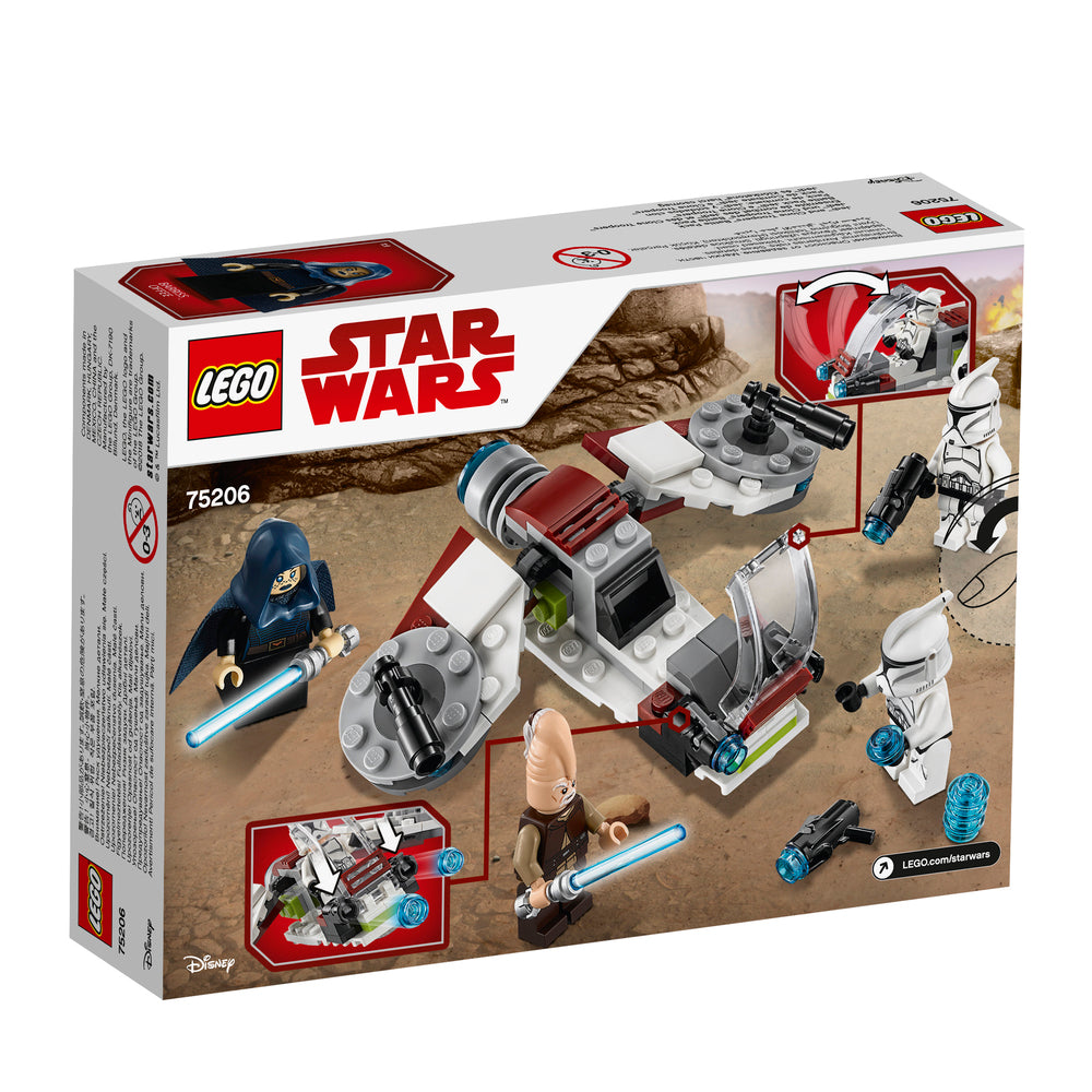 75206 LEGO STAR WARS JEDI-RIDDERE OG KLONSOLDATER BATTLE PAC
