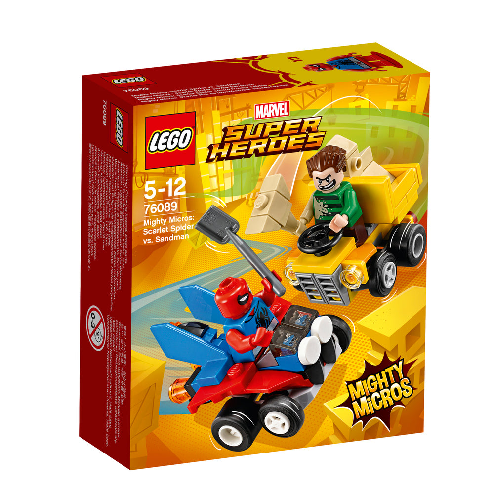 76089 LEGO Super Heroes Mighty Micros: Scarlet spider vs. Sa