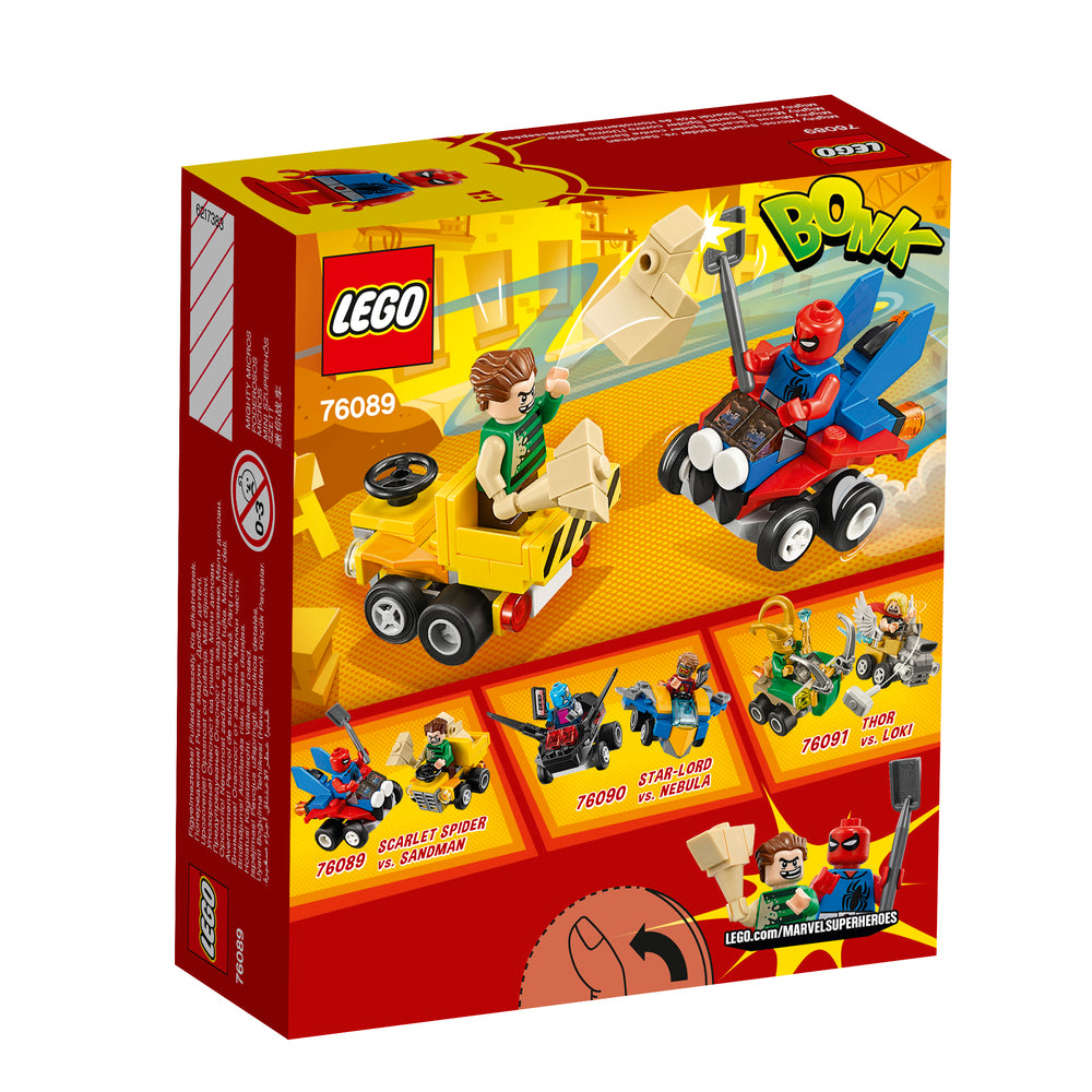 76089 LEGO Super Heroes Mighty Micros: Scarlet spider vs. Sa