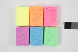 Soft foam 6 ass pastel farver 10 g