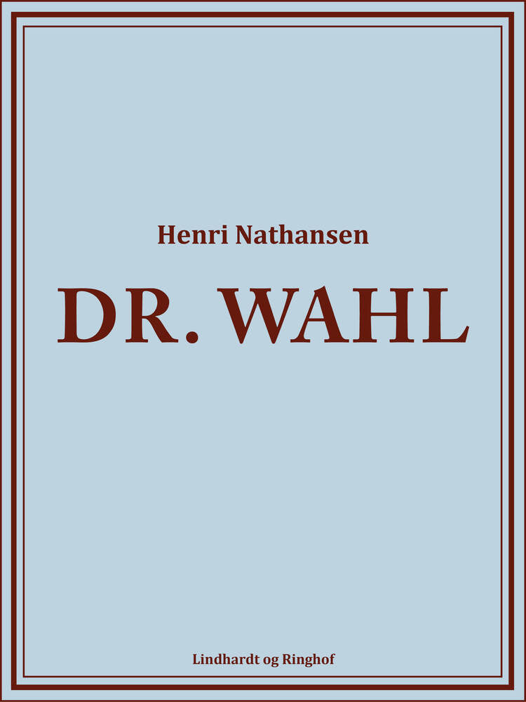 Dr. Wahl