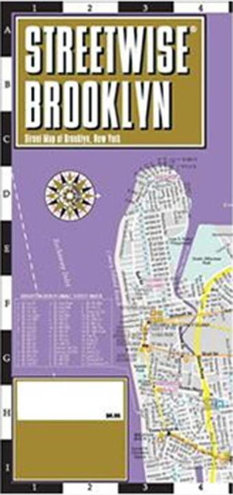 Brooklyn Streetwise Map