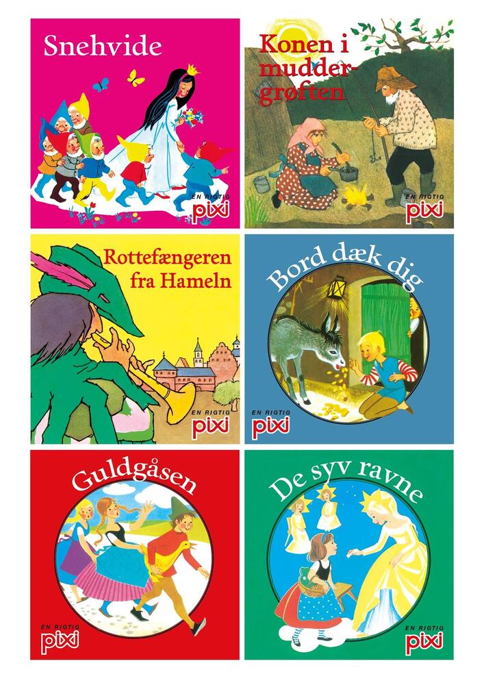 Pixi®-serie 131: Brødrene Grimms eventyr (kolli 48)