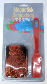 Bingostang inkl. 125 magnetiske brikker asst