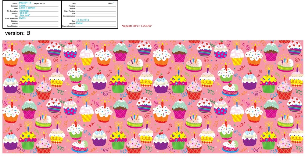 ØKONOM LEGEKÆDEN BØRN 70 CM. CUPCAKE